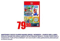 Nintendo - Super Mario Bros. Wonder + Parco Belbbel