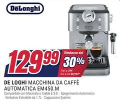 De Longhi - Macchina Da Caffè Automatica Em450.M