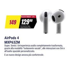 Airpods 4 MXP63ZM