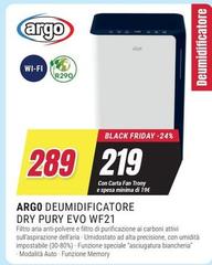 Argo - Deumidificatore Dry Pury Evo Wf21