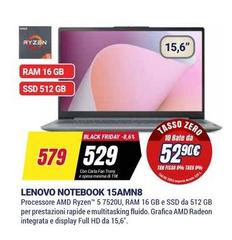 Lenovo - Notebook 15AMN8