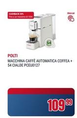 Polti - Macchina Caffè Automatica Coffea + Cialde Pceu0127