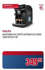 Philips - Macchina Da Caffè Automatica Serie Ep3321/40