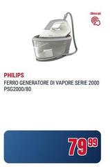 Philips - Ferro Generatore Di Vapore Serie 2000 Psg2000/80