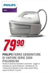 Philips - Ferro Generatore Di Vapore Serie 2000 Psg2000/80