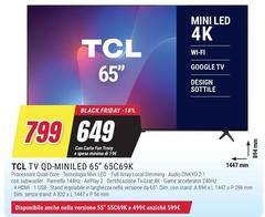 TCL - Tv Qd-Miniled 65