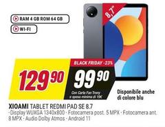 Xiaomi - Tablet Redmi Pad Se 8.7