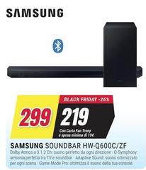 Samsung - Soundbar HW-Q600C/ZF