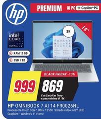 HP - Omnibook 7 Ai 14-FR0026NL