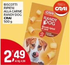 Crai - Biscotti Ripieni Alla Carne Randy Dog