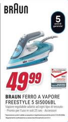 Braun - Ferro A Vapore Freestyle 5 SI5006BL