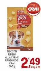 Crai - Biscotti Ripieni Alla Carne Randy Dog