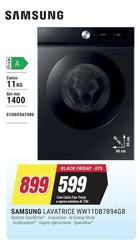 Samsung - Lavatrice WW11DB7B94GB