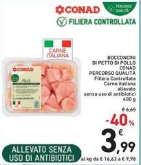 Conad - Bocconcini Di Petto Di Pollo Percorso Qualità