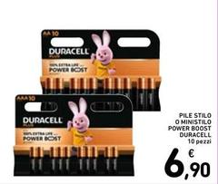 Duracell - Pile Stilo O Ministilo Power Boost