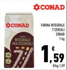 Conad - Farina Integrale 7 Cereali
