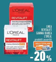 L'Oreal - Linea Revitalift Gamma Bianca