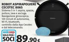Cecotec - Robot Aspirapolvere 8065