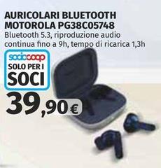 Motorola - Auricolari Bluetooth  Pg38c05748