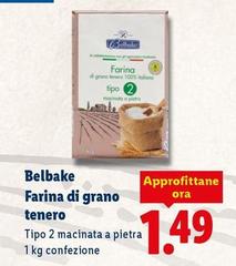 Belbake - Farina Di Grano Tenero