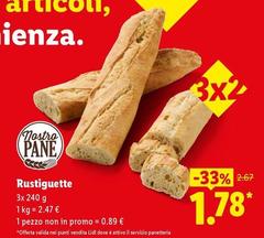 Nostra Pane - Rustiguette