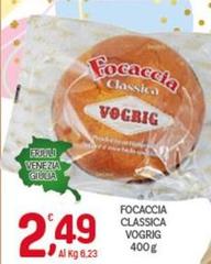 Vogrig - Focaccia Classica