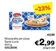 Galbani - Mozzarella Per Pizza Santa Lucia