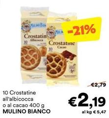 Mulino Bianco - 10 Crostatine All'Albicocca O Al Cacao