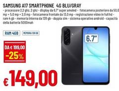 Samsung - A17 Smartphone 4G Blu