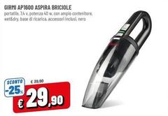 Girmi -  Ap1600 Aspira Briciole