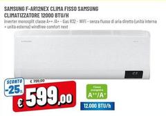 Samsung - F-AR12NEX Clima Fisso  Climatizzatore 12000 BTU/H