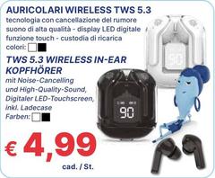 Auricolari Wireless TWS 5.3
