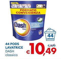 Dash - 44 Pods Lavatrice