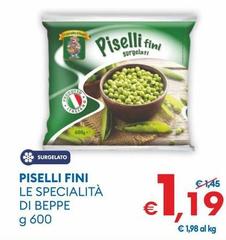 Le Specialità Di Beppe - Piselli Fini 