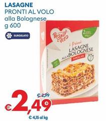 Pronti Al Volo - Lasagne 