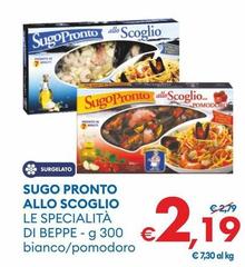 Le Specialità Di Beppe - Sugo Pronto Allo Scoglio