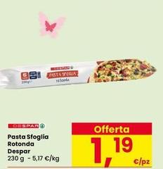Despar - Pasta Sfoglia Rotonda