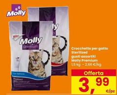 Molly - Crocchette Per Gatto Sterilized Gusti Assortiti Premium