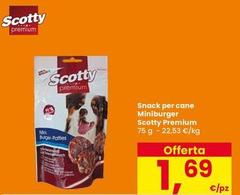 Scotty - Snack Per Cane Miniburger