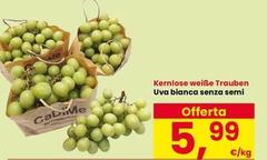 Semi - Uva Bianca Senza