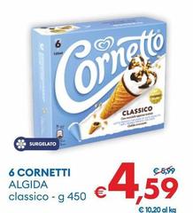 Algida - 6 Cornetti