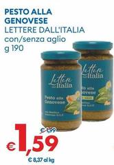 Lettere dall'Italia - Pesto Alla Genovese