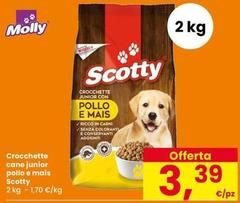 Molly - Crocchette Cane Junior Pollo E Mais