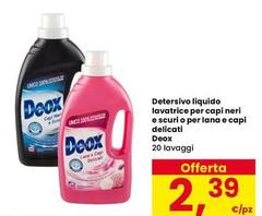 Deox - Detersivo Liquido Lavatrice Per Capi Neri E Scuri O Per Lana E Capi Delicati
