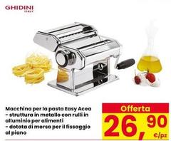 Macchina Per La Pasta Easy Acea