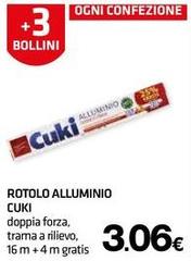 Cuki - Rotolo Alluminio