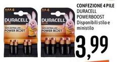 Duracell - Confezione 4 Pile