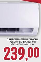 Kooper - Climatizzatore 12000btu
