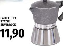 Caffettiera 3 Tazze Silver Rock