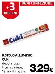Cuki - Rotolo Alluminio
